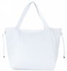 Bőr táska shopper bag Genuine Leather fehér 5157